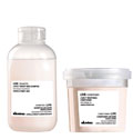 Davines LOVE/Shampoo Lovely Smoothing shampoo for Harsh and Frizzy Hair and LOVE/Conditioner Lovely Smoothing Conditioner for Harsh and Frizzy Hair